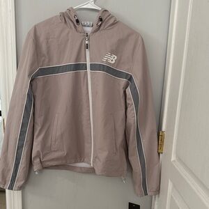 New Balance Mauve and Charcoal Jacket